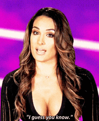 Nikki Bella Guess You Know Nodding  GIF