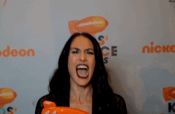 Nikki Bella Kid's Choice Awards Oh My God  GIF