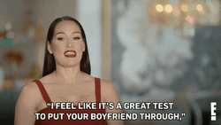 Nikki Bella The Bellas Boyfriend Test