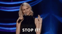 Nikki Glaser Oh Stop It GIF
