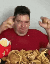 Nikocado Avocado Burger Abd Fries Facial GIF