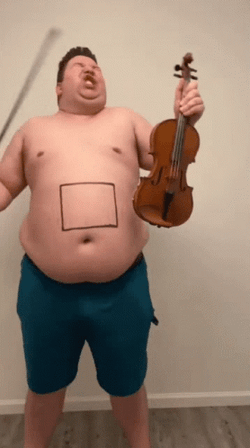 Nikocado Avocado Violin GIF