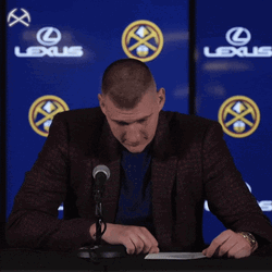 Nikola Jokic Funny Falling GIF