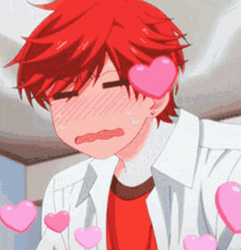 Nikoto Mikoshiba In Love Blushing Anime GIF