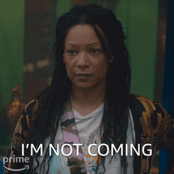 Nina Sosanya Do Not Come Because I'm Not Coming GIF