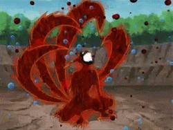 Nine Tails Naruto Full Mode GIF