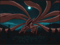 Nine Tails Naruto Kurama GIF