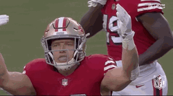 Niners Christian McCaffrey Come On GIF