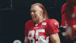 Niners George Kittle Full Of Energy GIF