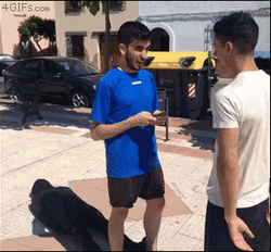 Ninja Thief Stealing Phone GIF