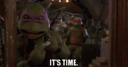 Ninja Turtle It Is Time GIF