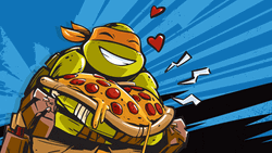 Ninja Turtles Pizza Party GIF