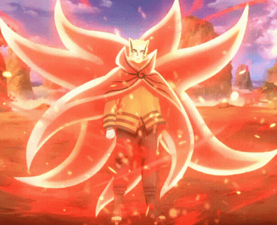 Ninja With Huge Red Tail GIF