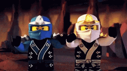 Ninjago Ninja Outfit Celebration High Five GIF