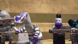 Ninjago Season 15 Prison Food Fight GIF