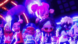 Ninjala Crowd Cheering Dancing GIF