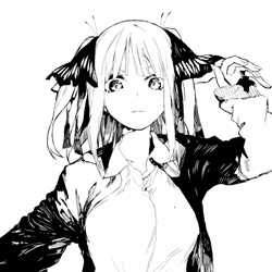 Nino Nakano Manga Animation GIF