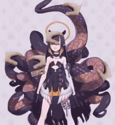 Ninomae Ina'nis Anime Tentacle GIF