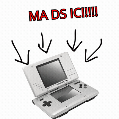 Nintendo DS Saying Mads Ici GIF