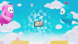 Nintendo Fall Guys Game GIF