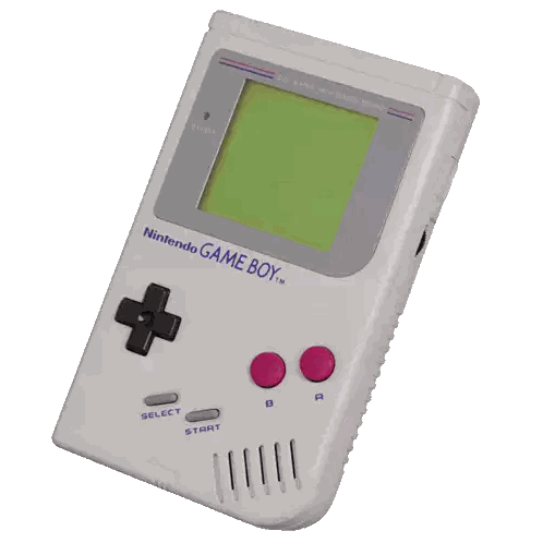 Nintendo Game Boy With Joe Took On Bra And W Sticker