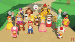 Nintendo Super Mario Characters Fun Party