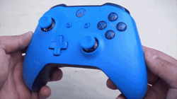 Nintendo Xbox Blue Joystick Controller  GIF