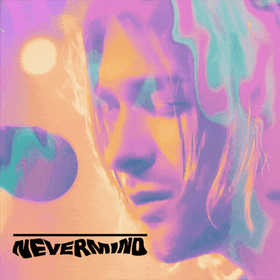 Nirvana Nevermind Album Cover Woman GIF