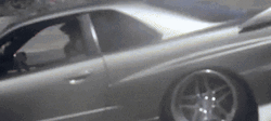 Nissan Skyline R34 Car Drift  GIF