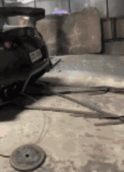 Nissan Skyline R34 Flaming Tail Pipe GIF
