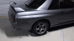 Nissan Skyline R34 Model Silica Breath Paint GIF