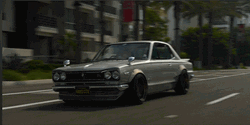 Nissan Skyline R34 Sleek Sonic Silver GIF