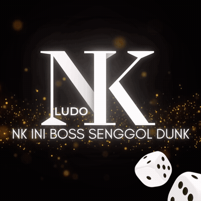 Nk Ludo Logo With Dice And Coins GIF