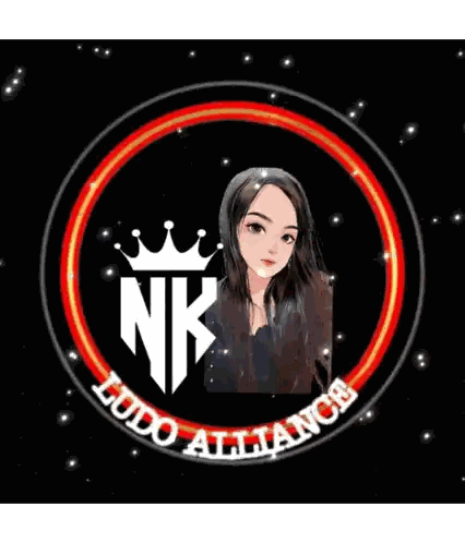 NK Riearru Logo Girl With Crown Sticker