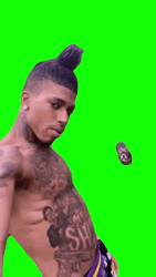 NLE Chopping Running From Dog GIF