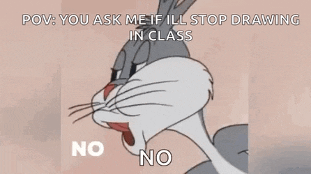 No Bugs Bunny GIF