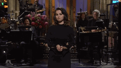 No Comment Selena Gomez Shrug  GIF