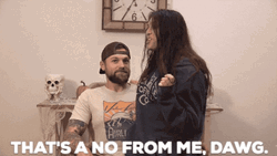 No From Me Dawg Awkward Moment GIF