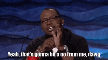No From Me Dawg Randy Jackson GIF