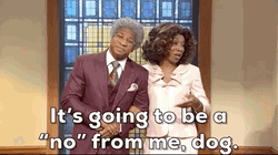 No From Me Dawg SNL Jonathan And Ego GIF