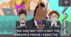 No God No BoJack Horseman GIF
