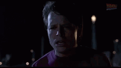 No God No Marty Mcfly GIF