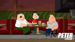 No God No Peter Griffin And Friends GIF