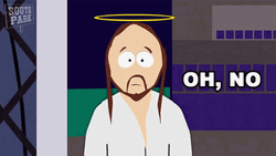 No God No Southpark Jesus GIF
