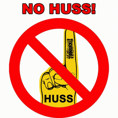 No Huss Sign With Yellow Finger GIF