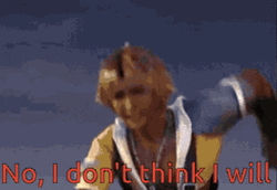No I Don't Think I Will Final Fantasy GIF