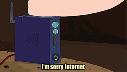 No Internet Man Accidentally Turned It Off GIF