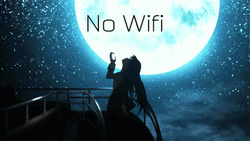 No Internet Over The Moon GIF