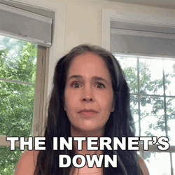 No Internet Rachel English GIF