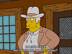 No Internet The Simpsons GIF